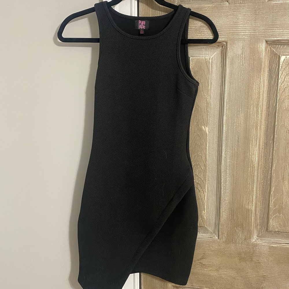 Ribbed fitted dress